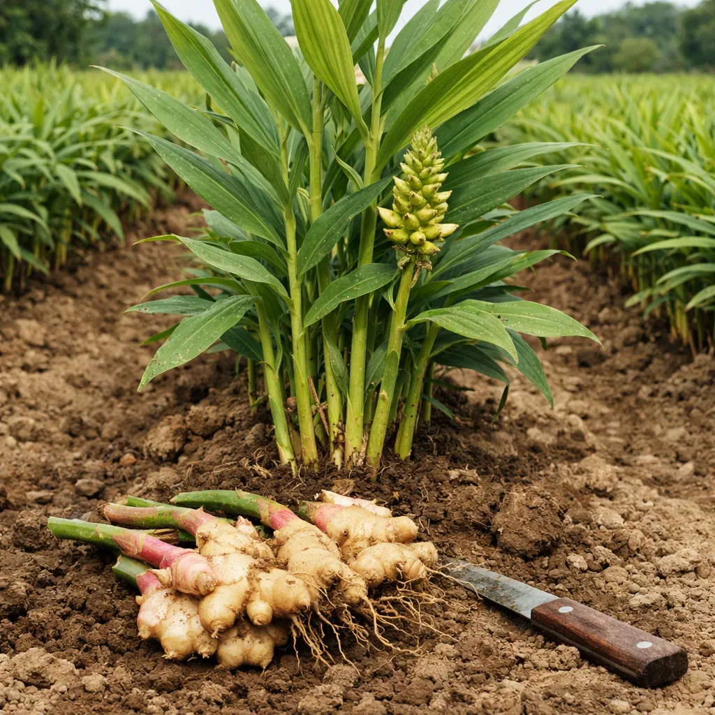 Imbir lekarski – Zingiber officinale (roślina przyprawowa)