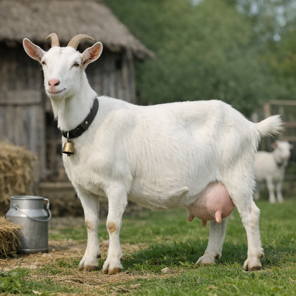 Duńska Landrace – Capra hircus – koza mleczna