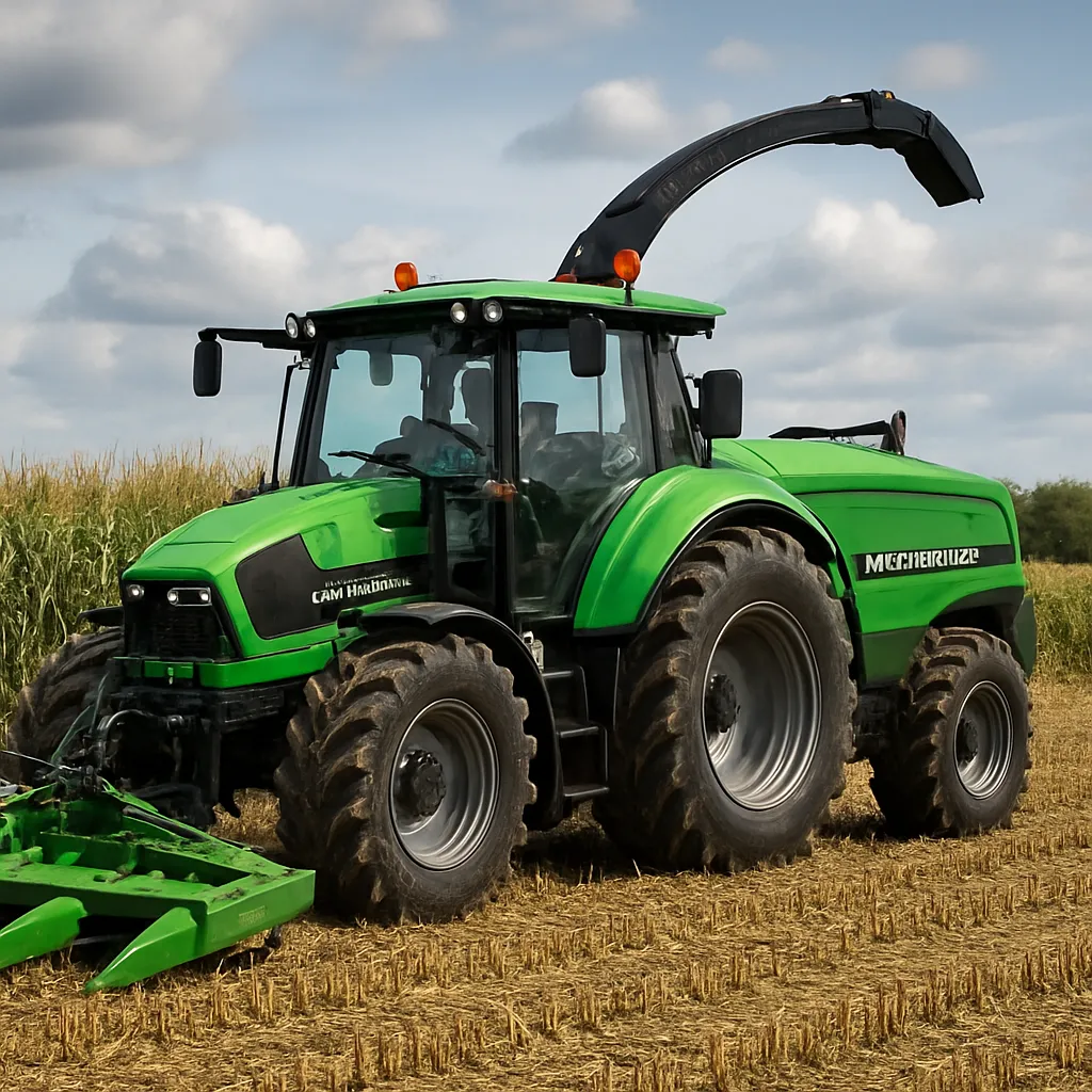 Deutz-Fahr 6120 TTV - sieczkarnia polowa Deutz-Fahr