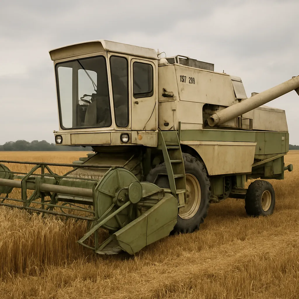 Kombajn Zbożowy E518 – Fortschritt
