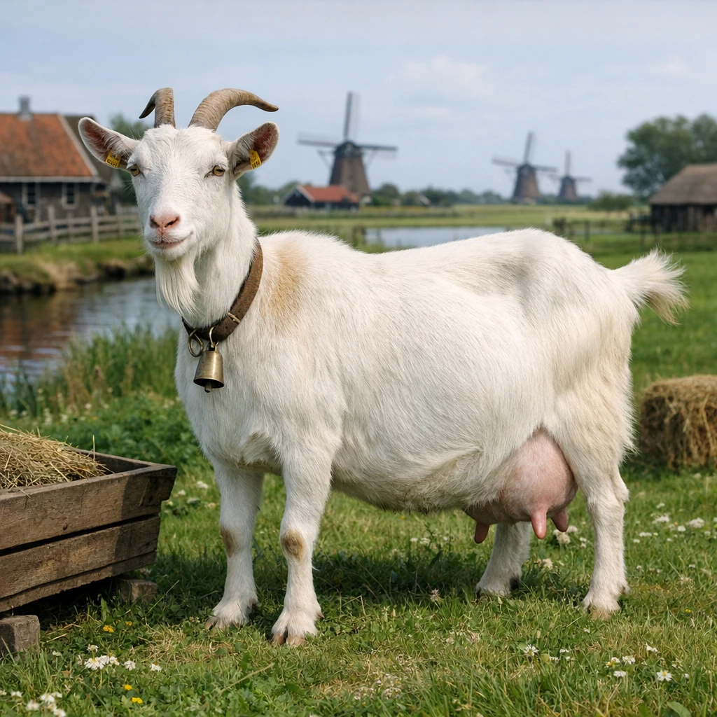 Holenderska Landrace – Capra hircus – koza mleczna