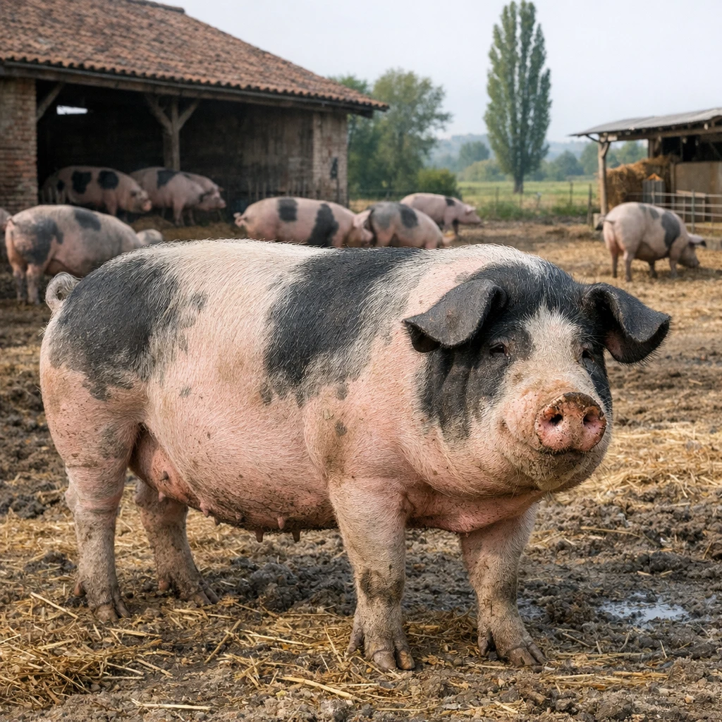 Porco di Cavour – Sus scrofa domesticus – trzoda chlewna