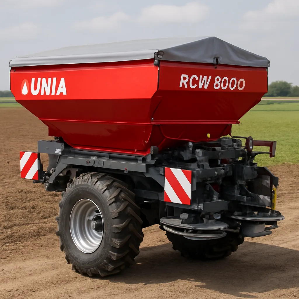 Unia RCW 8000 – rozsiewacz nawozów Unia