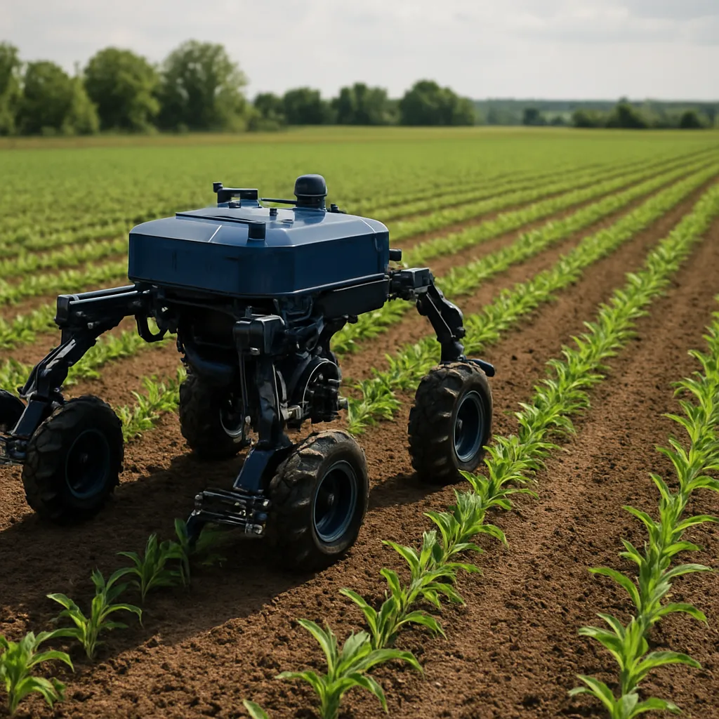 Roboty polowe do mechanicznego zwalczania chwastów