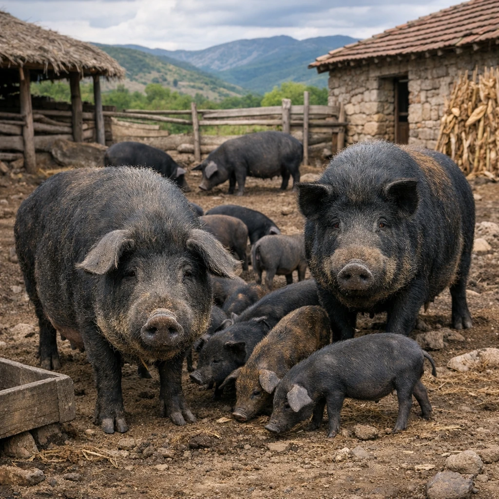 Macedonian Indigenous – Sus scrofa domesticus – trzoda chlewna
