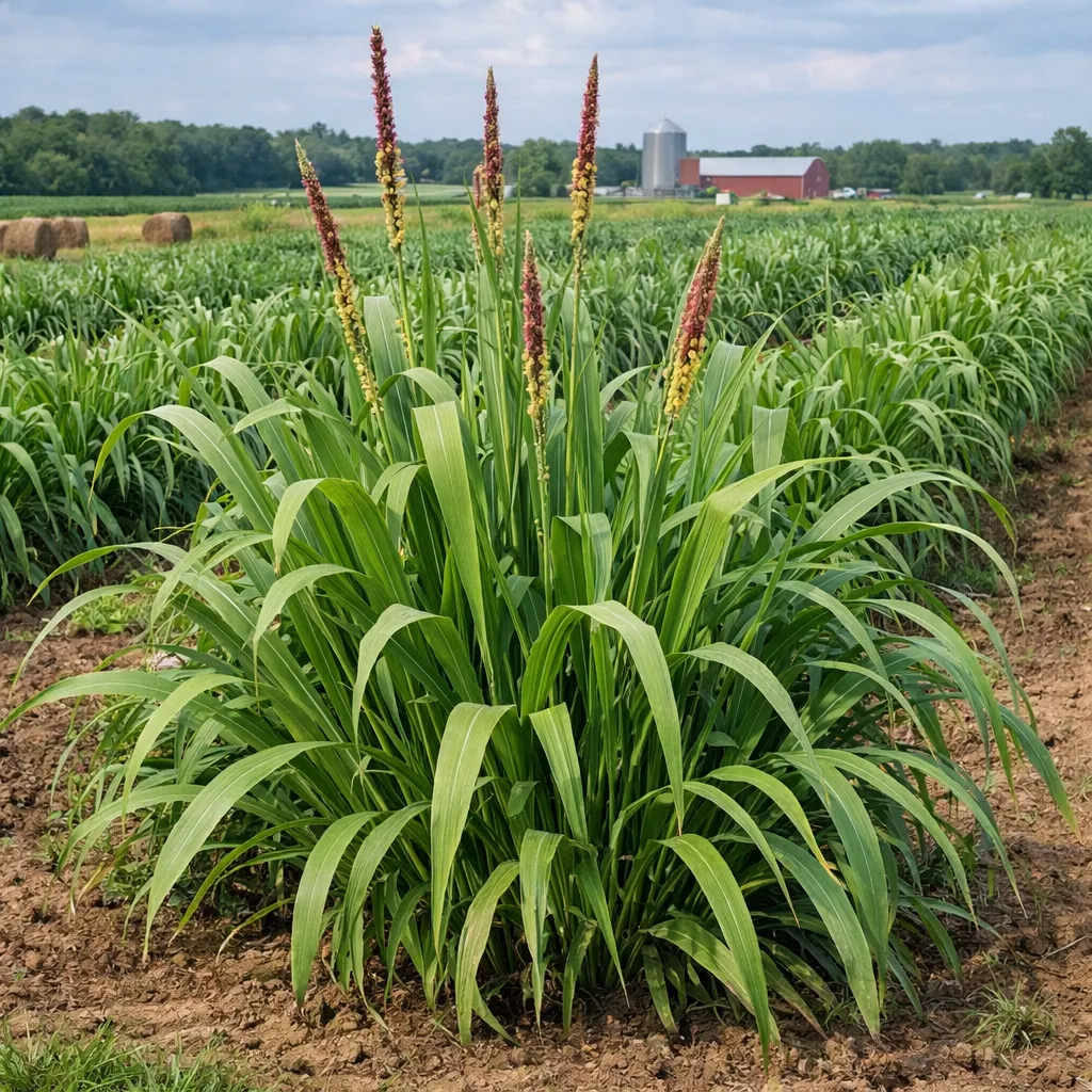 Trawa perko – Tripsacum dactyloides (roślina pastewna)