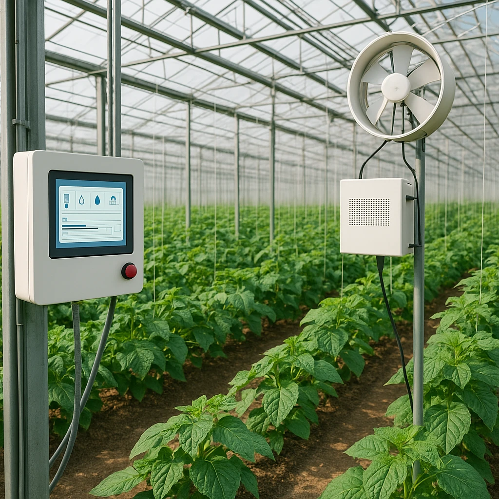 Nowoczesne systemy automatycznego sterowania klimatem w szklarni