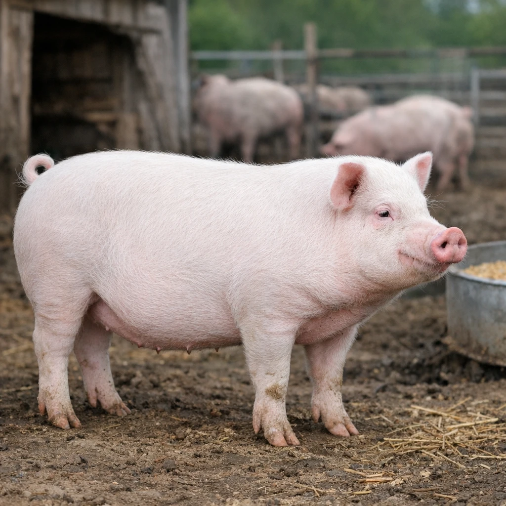 White Short-Eared – Sus scrofa domesticus – trzoda chlewna