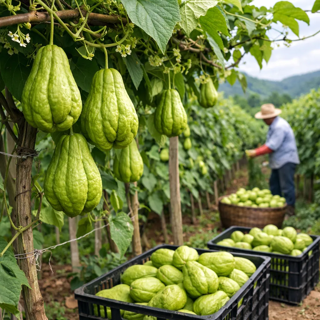 Chayote – Sechium edule (warzywo)