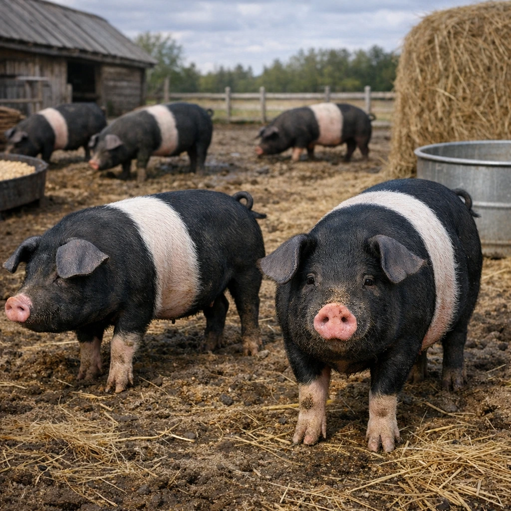Red White-Belted – Sus scrofa domesticus – trzoda chlewna