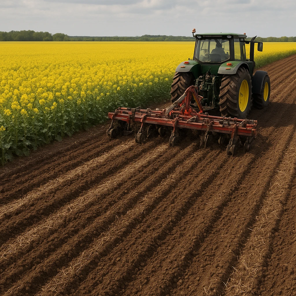 Uprawa rzepaku w technologii strip-till
