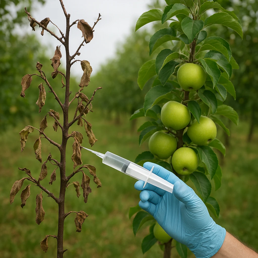 Wpływ biostymulatorów na regenerację drzew po stresie