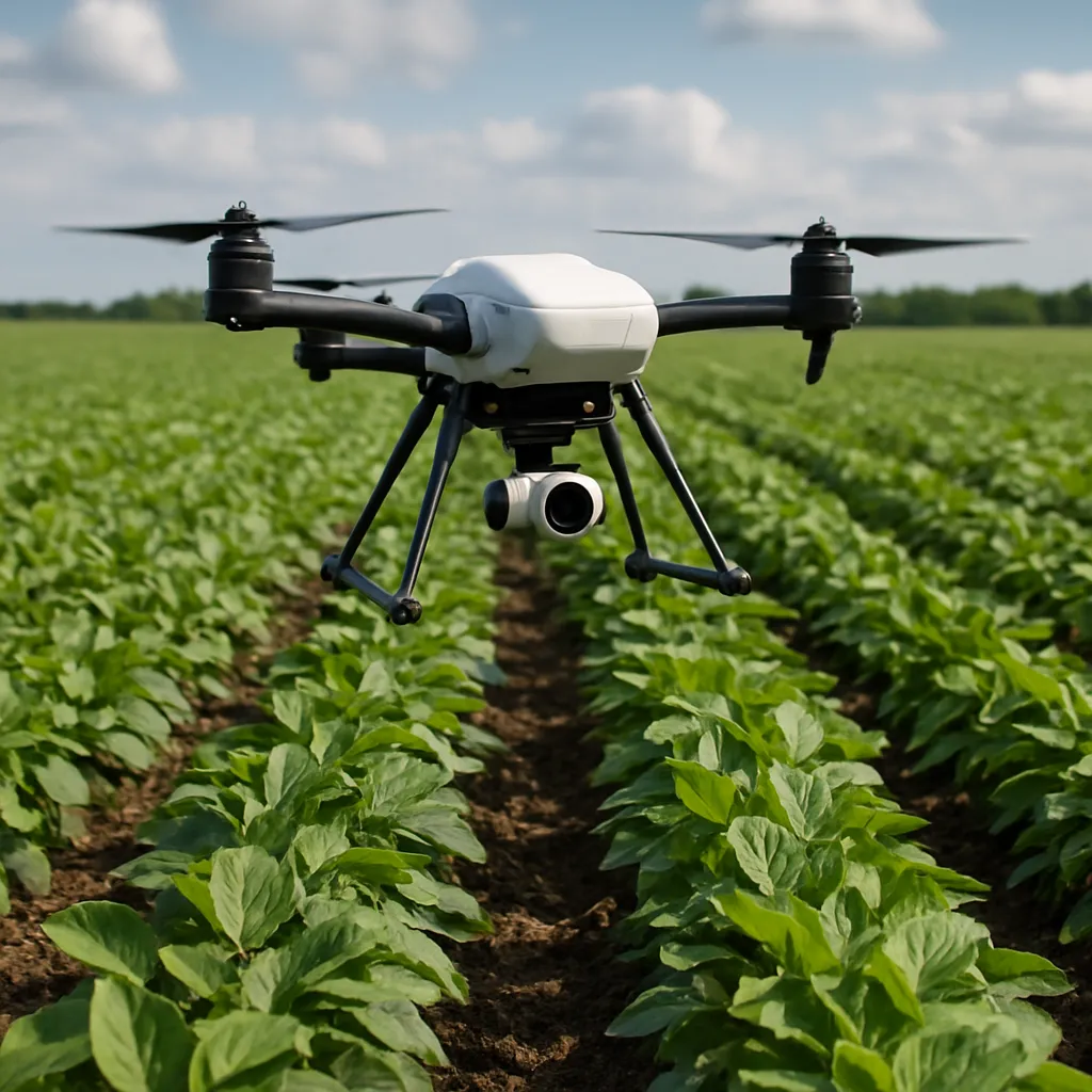 Zastosowanie dronów w monitoringu plantacji soi