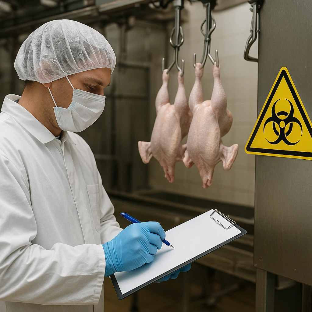 Zarządzanie ryzykiem salmonelli w produkcji drobiarskiej