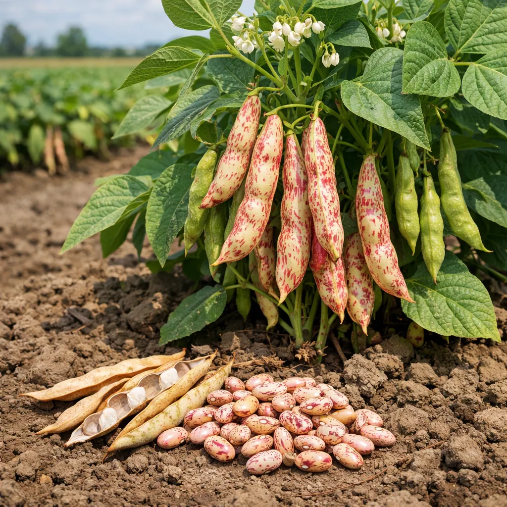 Fasola pinto – Phaseolus vulgaris (roślina strączkowa)