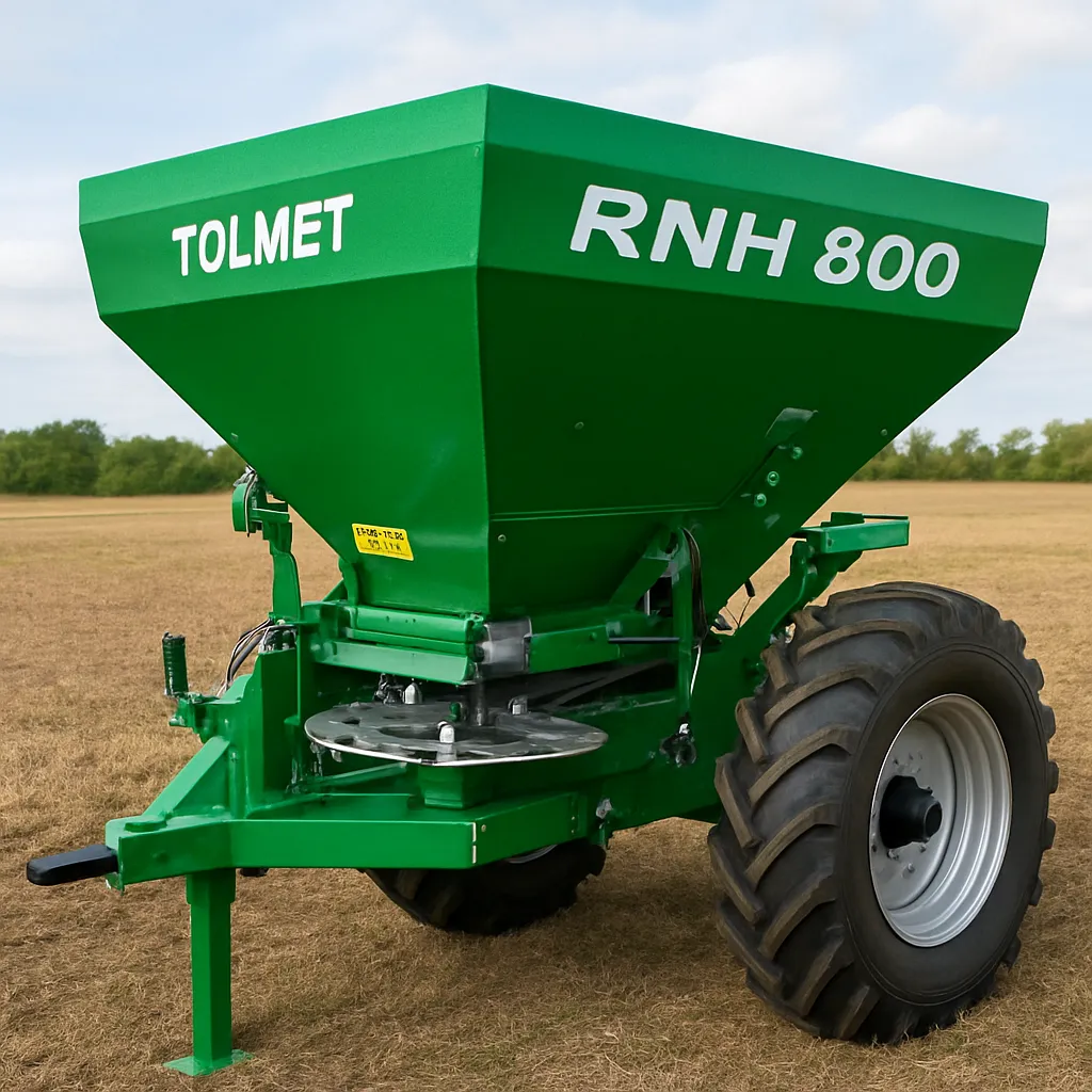 Tolmet RNH 800 – rozsiewacz nawozów Tolmet