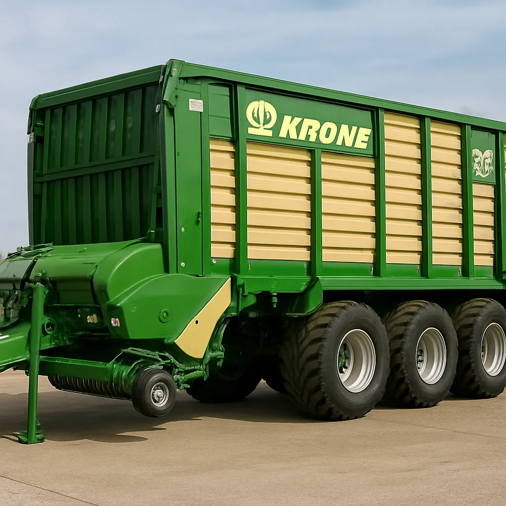 Krone ZX 430 – przyczepa rolnicza Krone