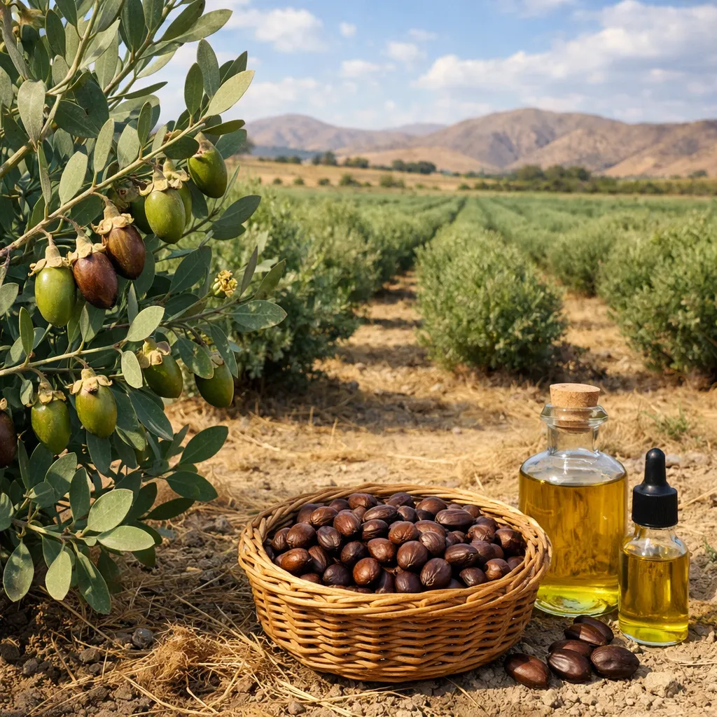 Jojoba kalifornijska – Simmondsia chinensis (roślina oleista)