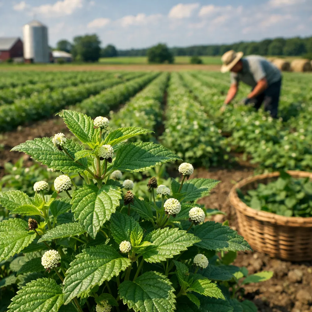 Słodzik wirginijski – Lippia dulcis (roślina przemysłowa)