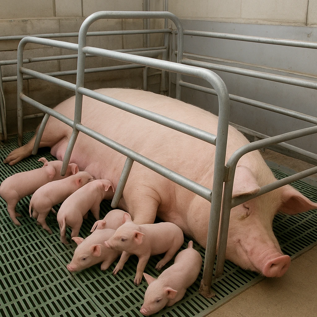 Dobrostan prosiąt a konstrukcja kojca porodowego