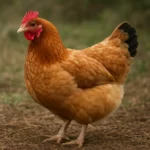 Marans Froment – Gallus gallus domesticus – kura