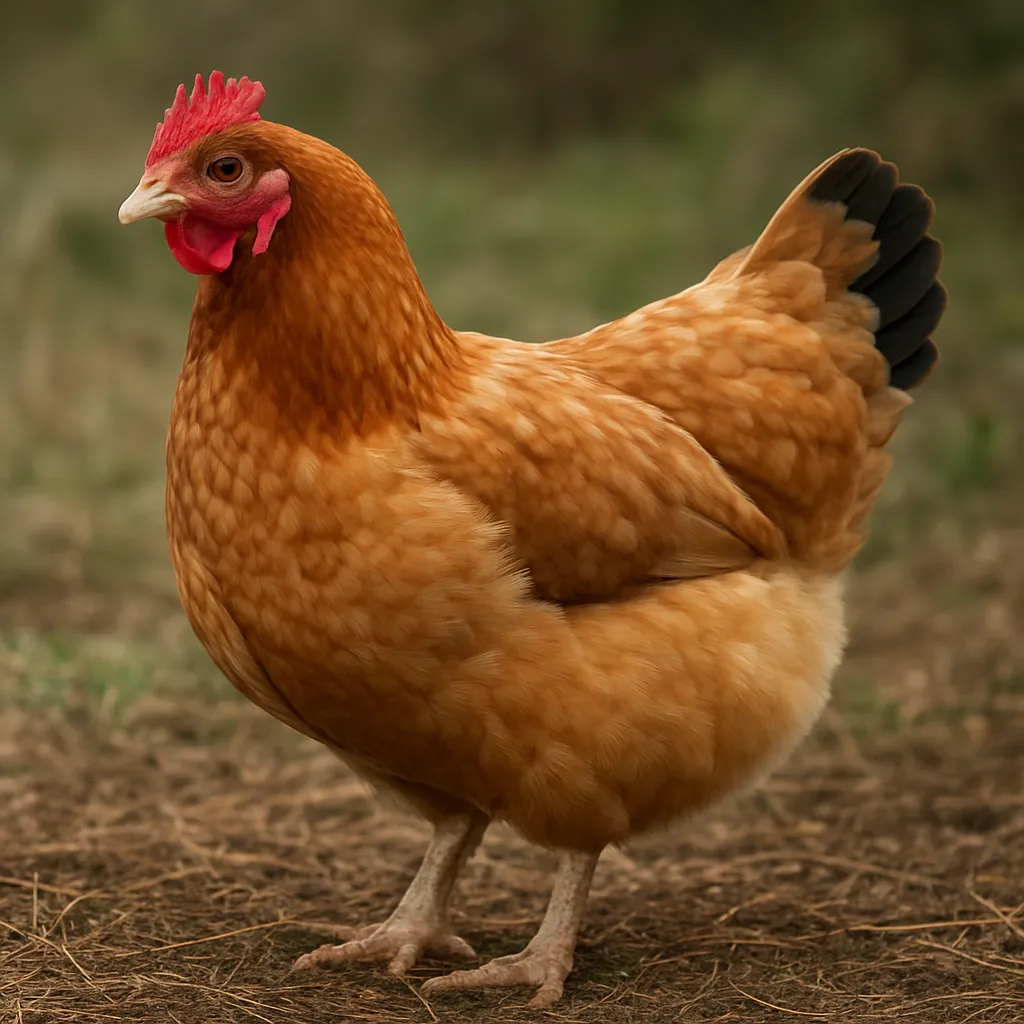 Marans Froment – Gallus gallus domesticus – kura
