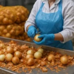 Produkcja cebuli na obieranie dla przemysłu gastronomicznego