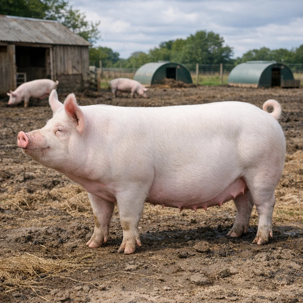 British Large White – Sus scrofa domesticus – trzoda chlewna