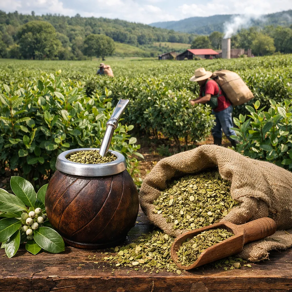 Yerba mate – Ilex paraguariensis (roślina przemysłowa)