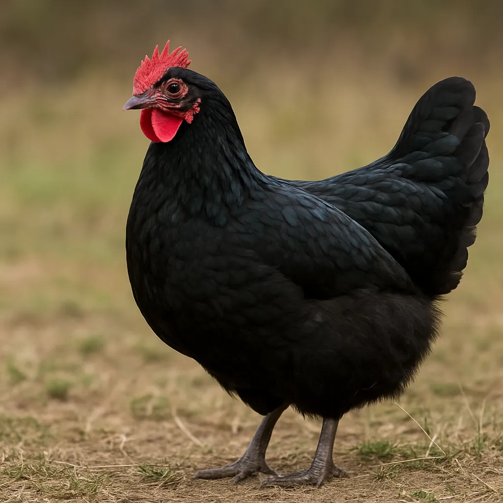 Marans Noire – Gallus gallus domesticus – kura