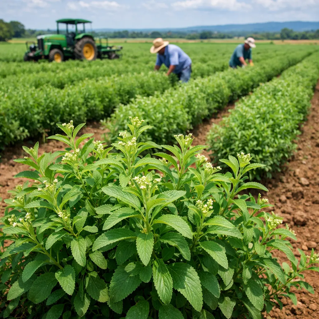 Stewia paragwajska – Stevia rebaudiana (roślina przemysłowa)