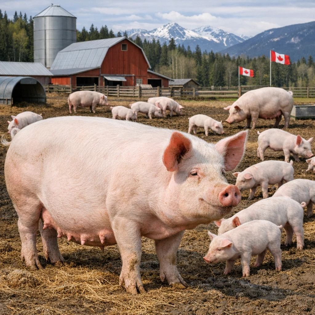 Canadian Yorkshire – Sus scrofa domesticus – trzoda chlewna