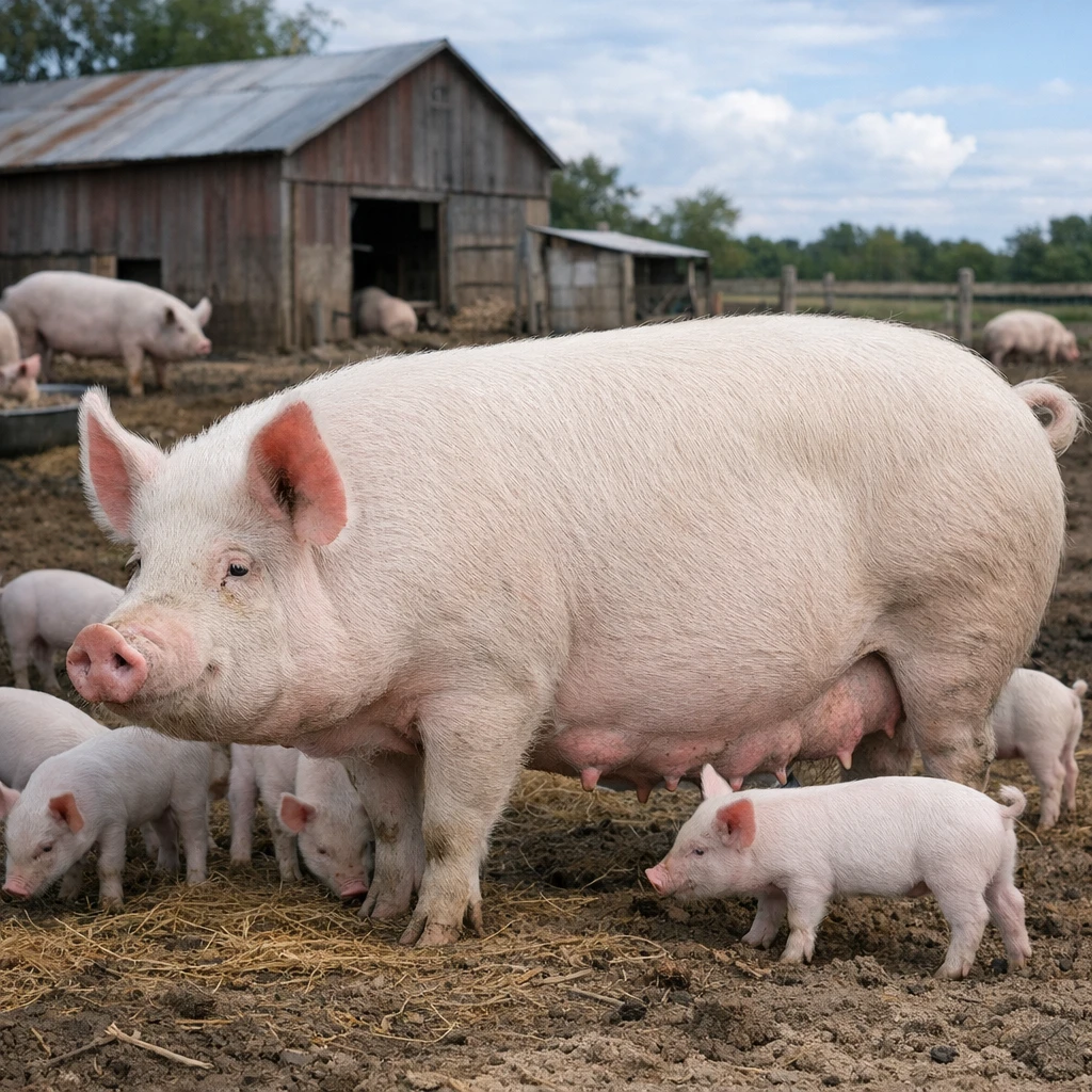 American Yorkshire – Sus scrofa domesticus – trzoda chlewna