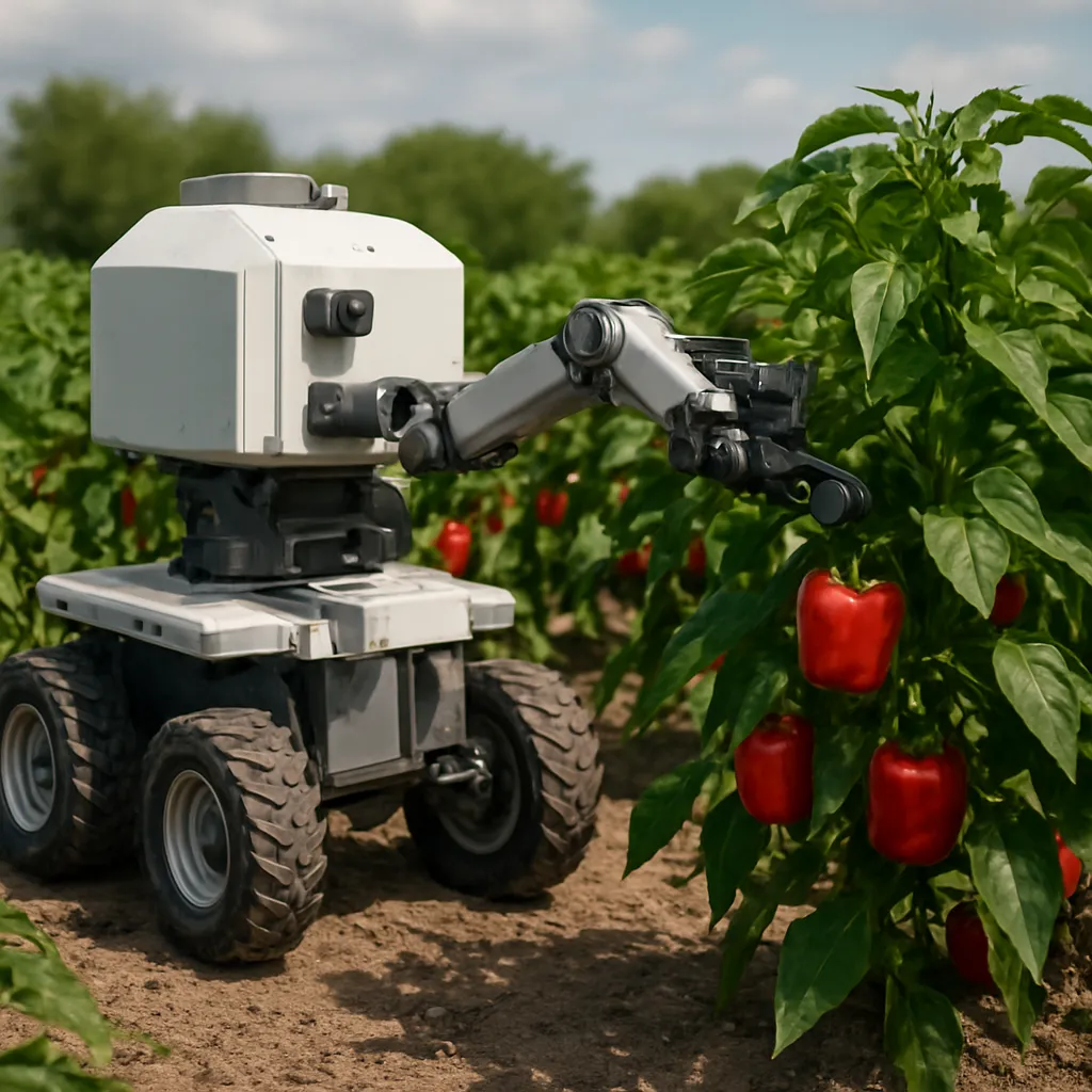 Roboty do zbioru papryki