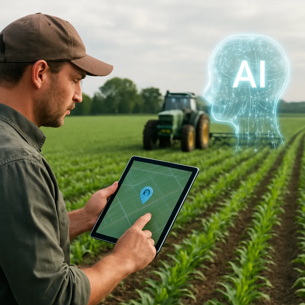 Integracja AI z systemami GPS w rolnictwie