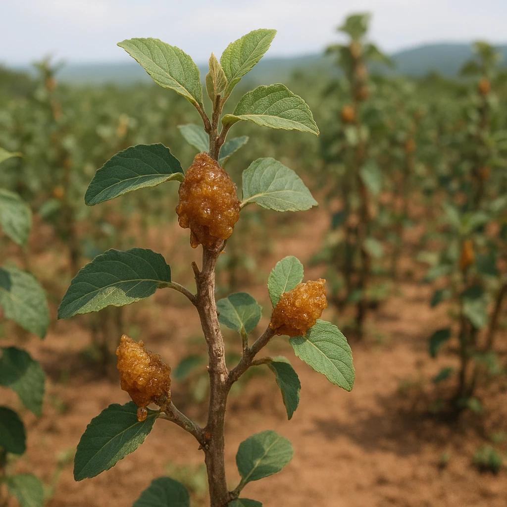 Plantacja czystka ladanowego – produkcja surowca żywicznego