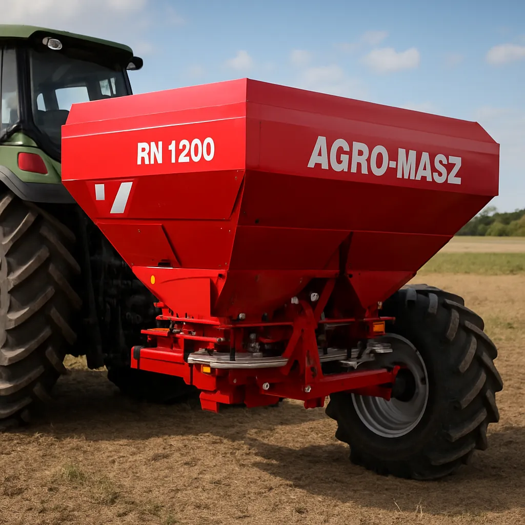 Agro-Masz RN 1200 – rozsiewacz nawozów Agro-Masz