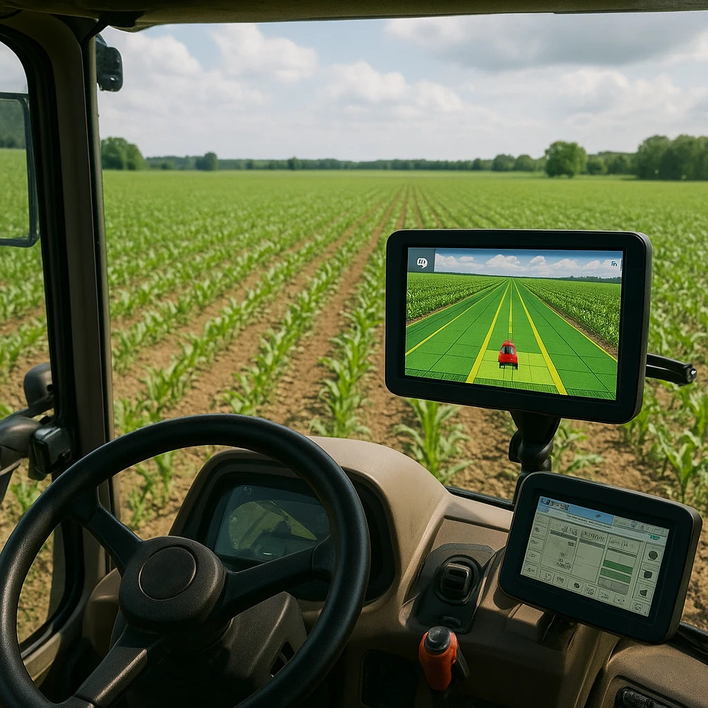 Systemy GPS w maszynach rolniczych