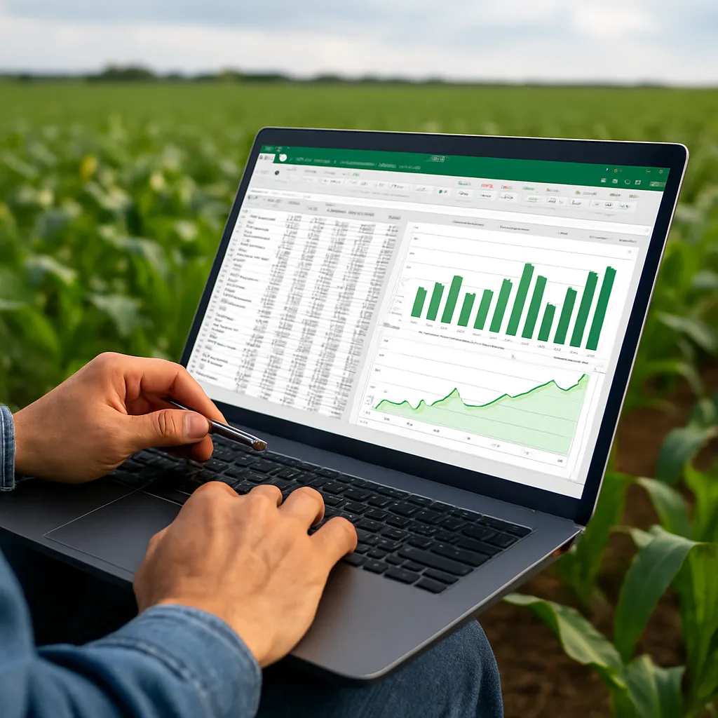 Budowa własnej bazy danych pól w Excel i jej rozwój