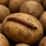 Drutowiec brunatny – ziemniaki