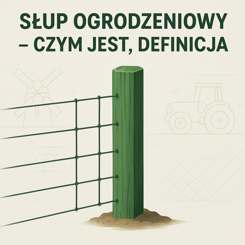 Słup ogrodzeniowy – czym jest, definicja