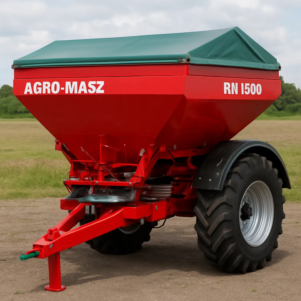 Agro-Masz RN 1500 - rozsiewacz nawozów Agro-Masz