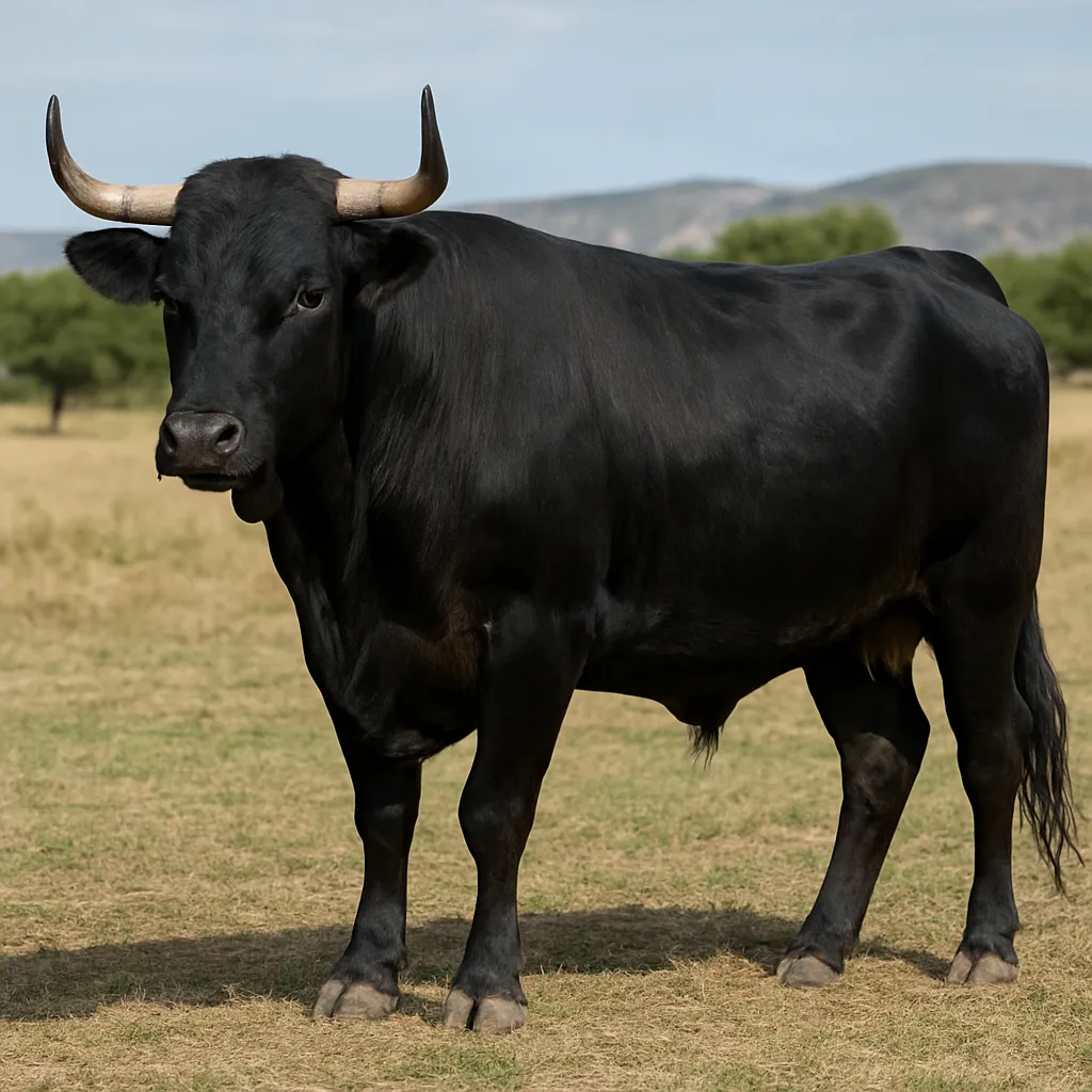 Bydło rasy Negra de Teruel