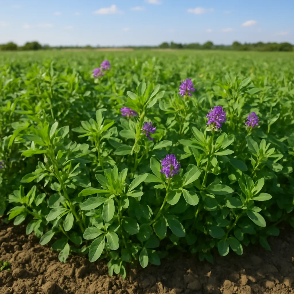 Uprawa lucerny siewnej