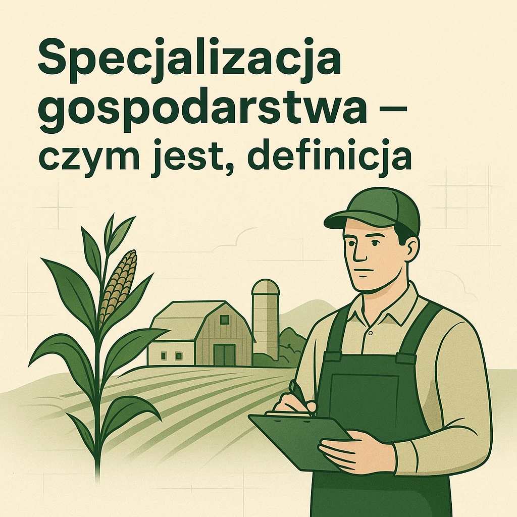 Specjalizacja gospodarstwa – czym jest, definicja