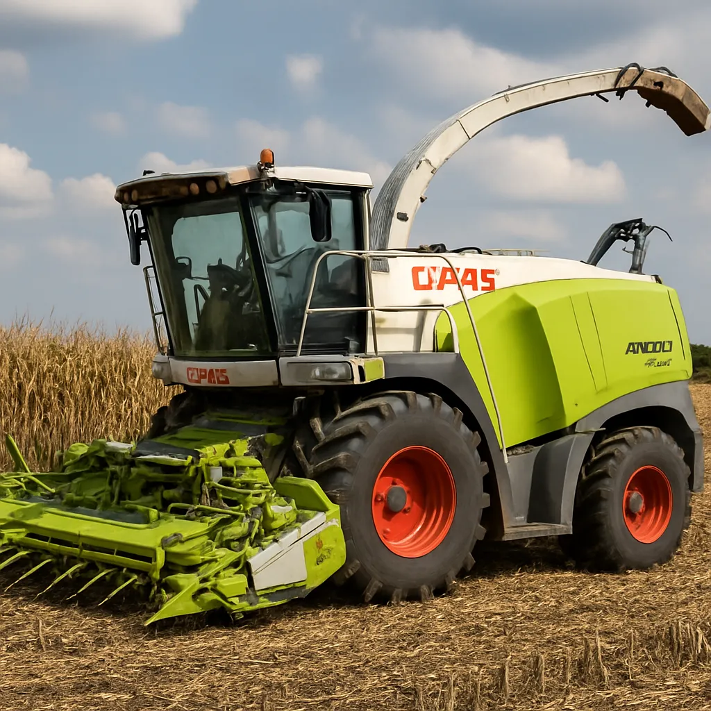 Claas Jaguar 830 – sieczkarnia polowa Claas