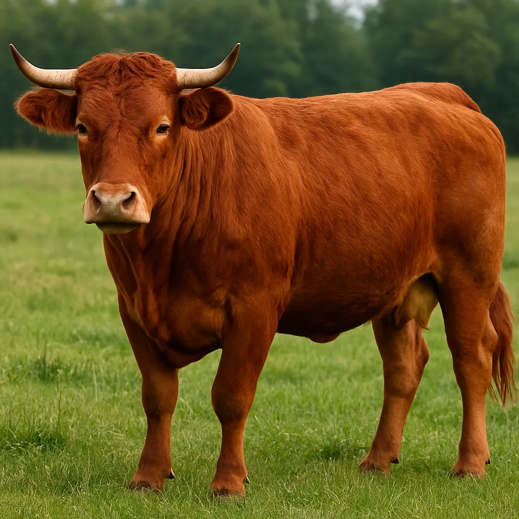 Bydło rasy Norman Rouge