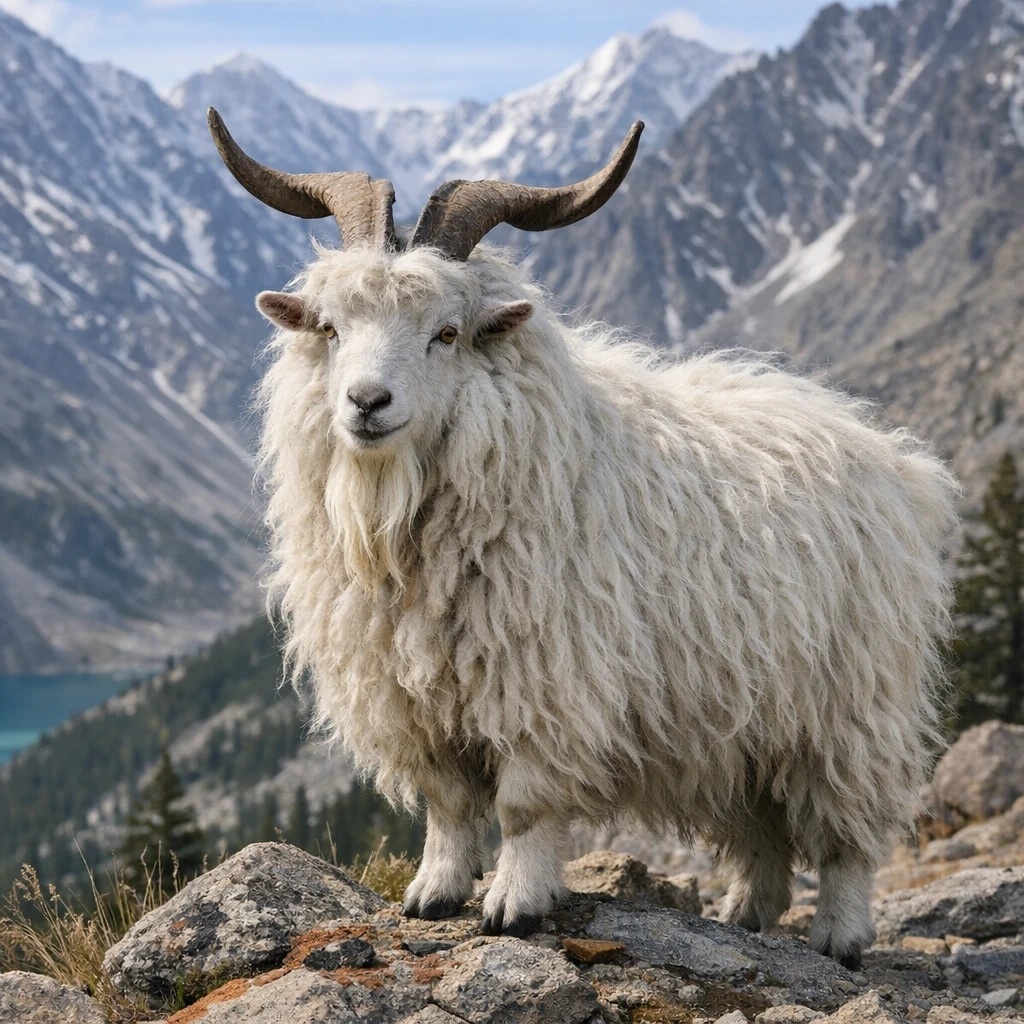 Altai Mountain – Capra hircus – koza wełnista