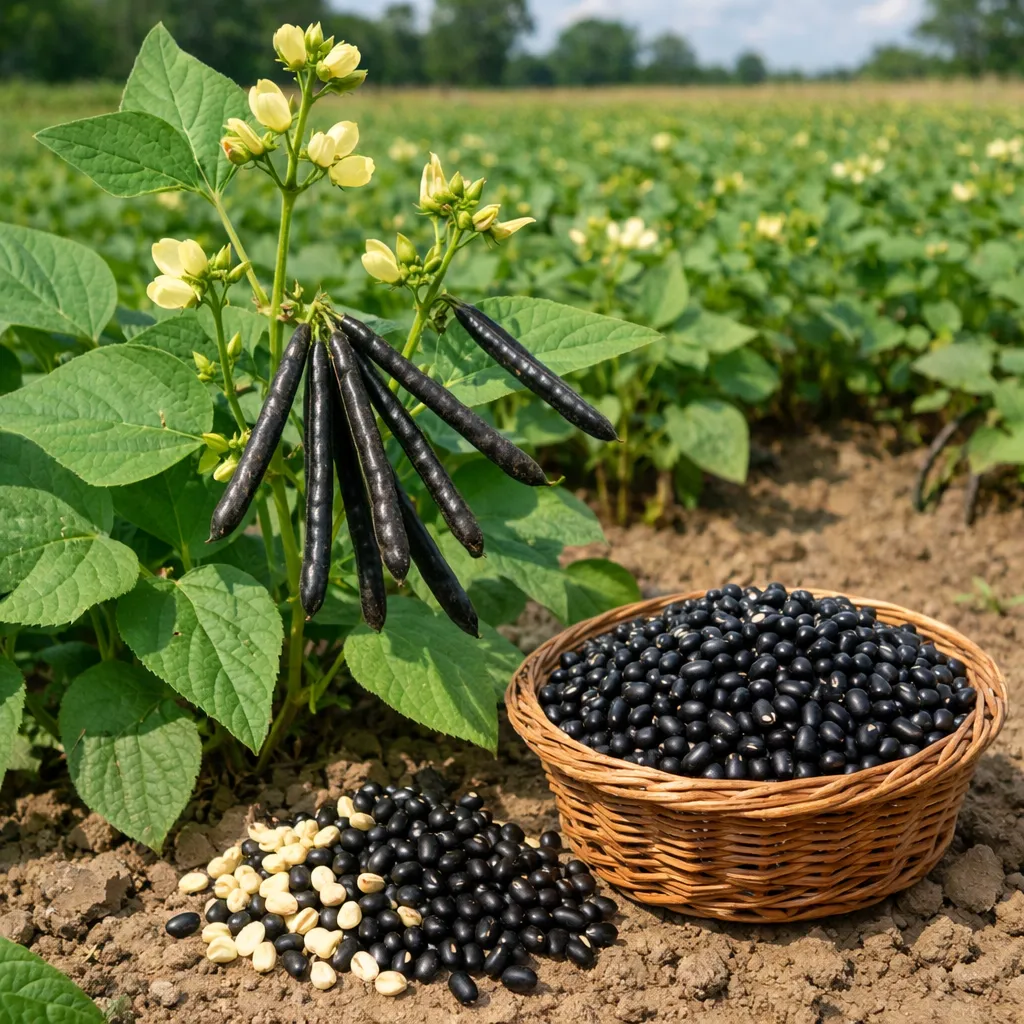 Fasola urd – Vigna mungo (roślina strączkowa)