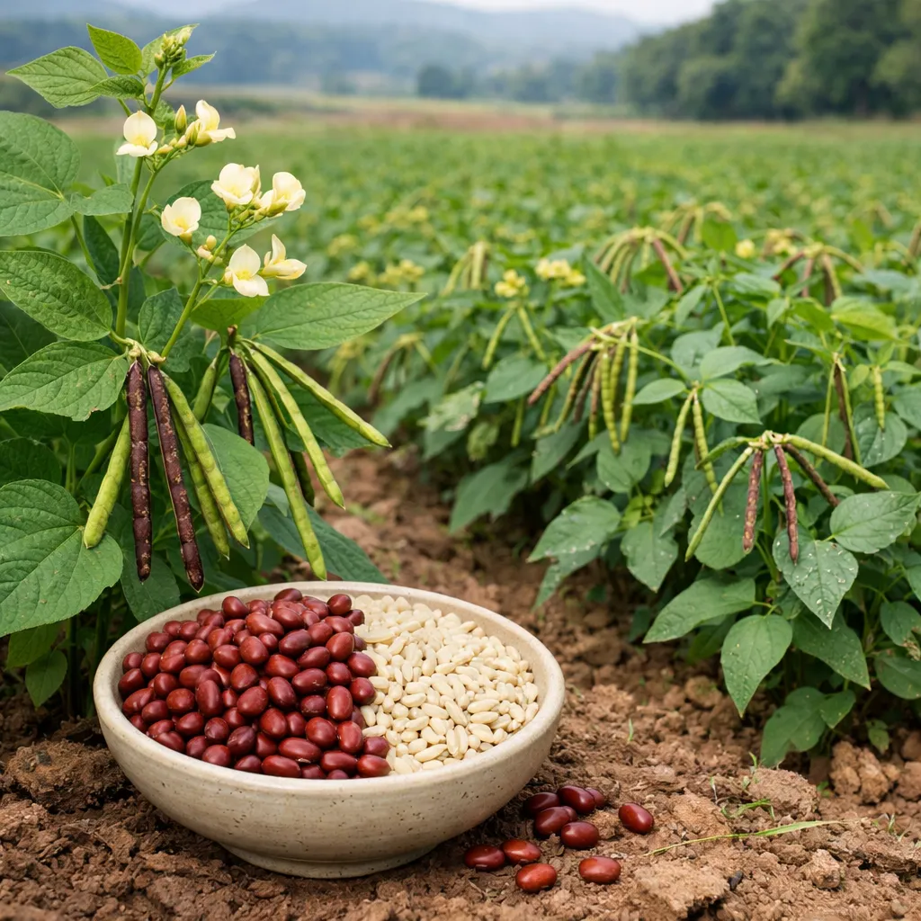 Fasola ryżowa – Vigna umbellata (roślina strączkowa)